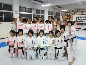 2014/12/02 部員と記念撮影
