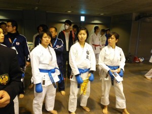 団体戦直前