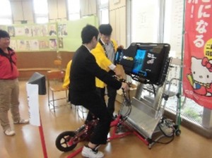 自転車シュミレーション