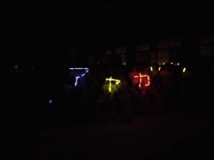空手部壮行会